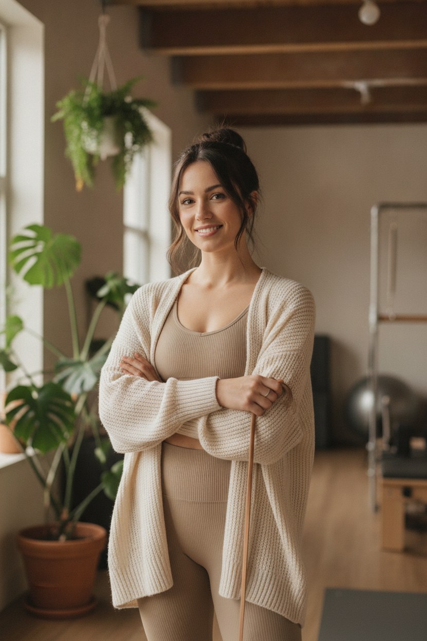 Deniz Korkmaz, reformer ve mat pilates eğitmeni